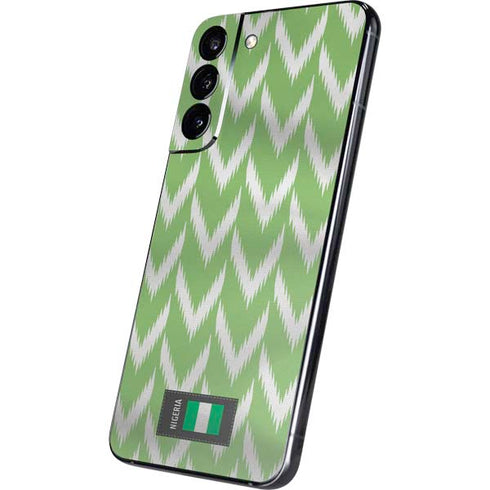 Nigeria Soccer Flag Galaxy S22 Plus Skin